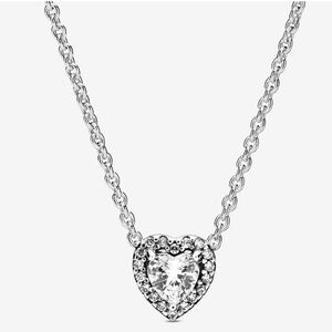 Pandora Silver Heart Necklace